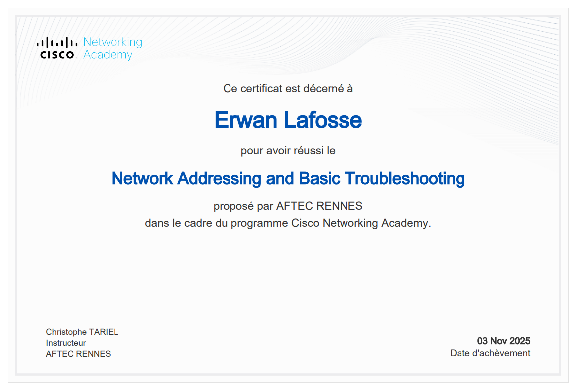 CISCO Configuration